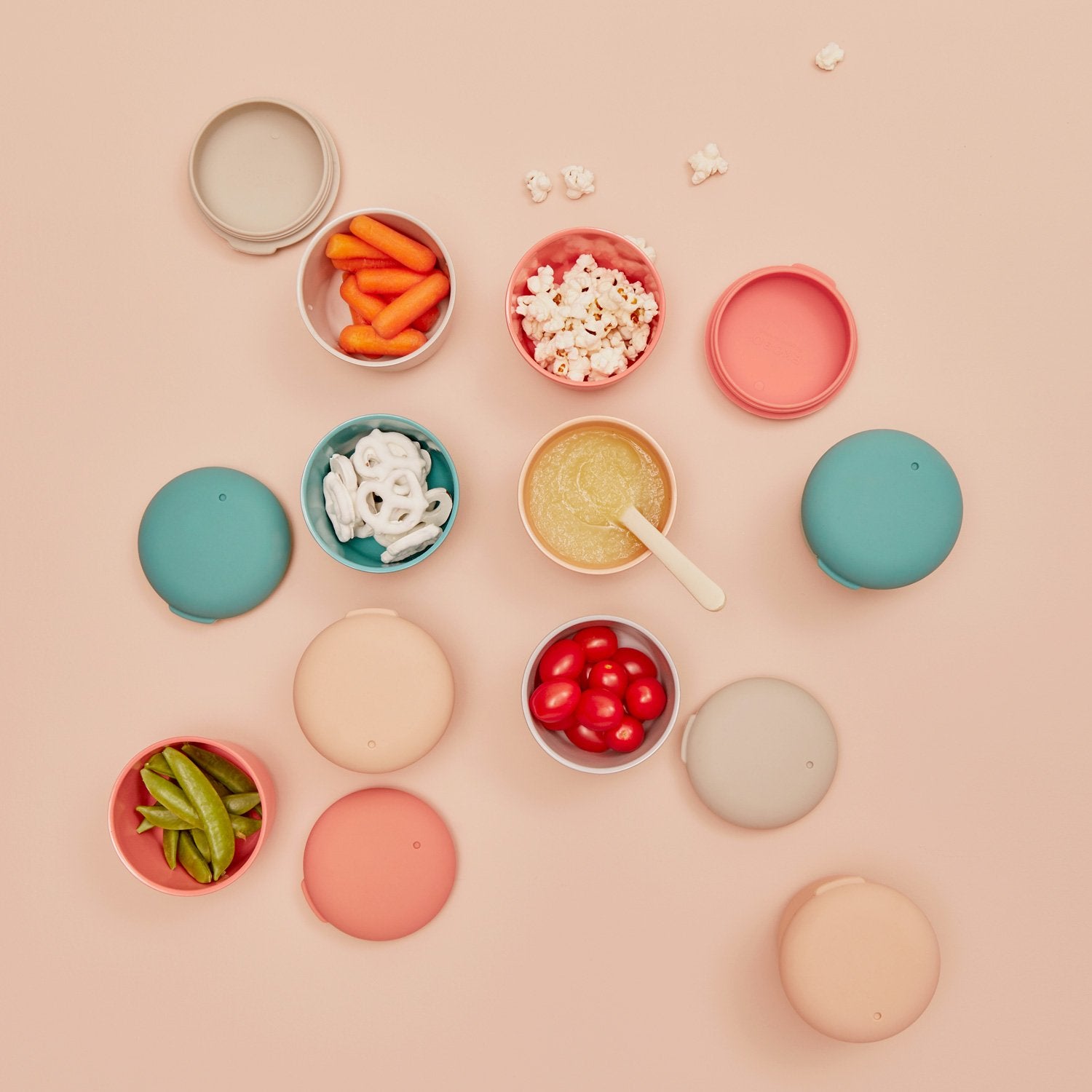 Small Store & Go Food Container - Blush - Set of 2