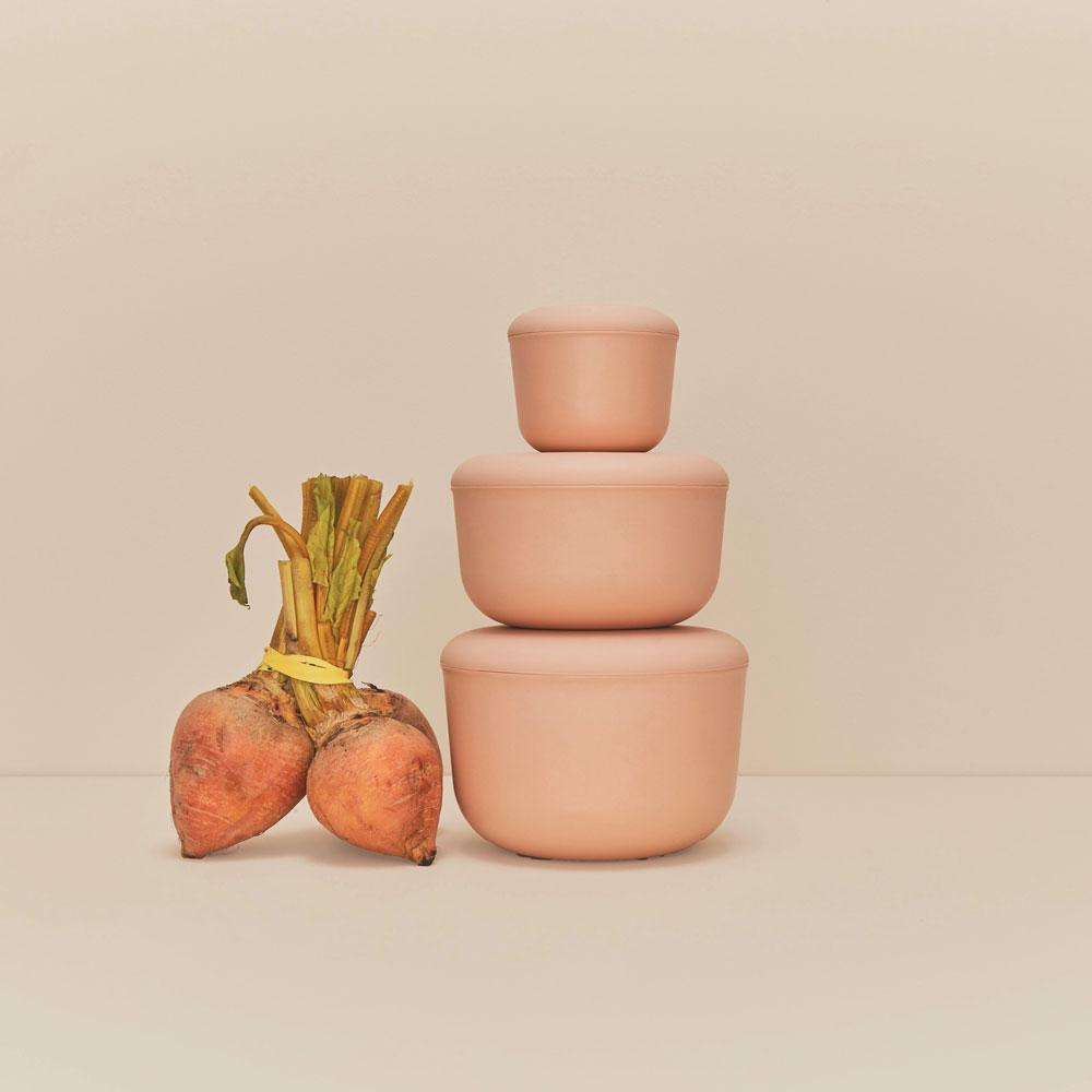 Small Store & Go Food Container - Smoke - Set of 2
