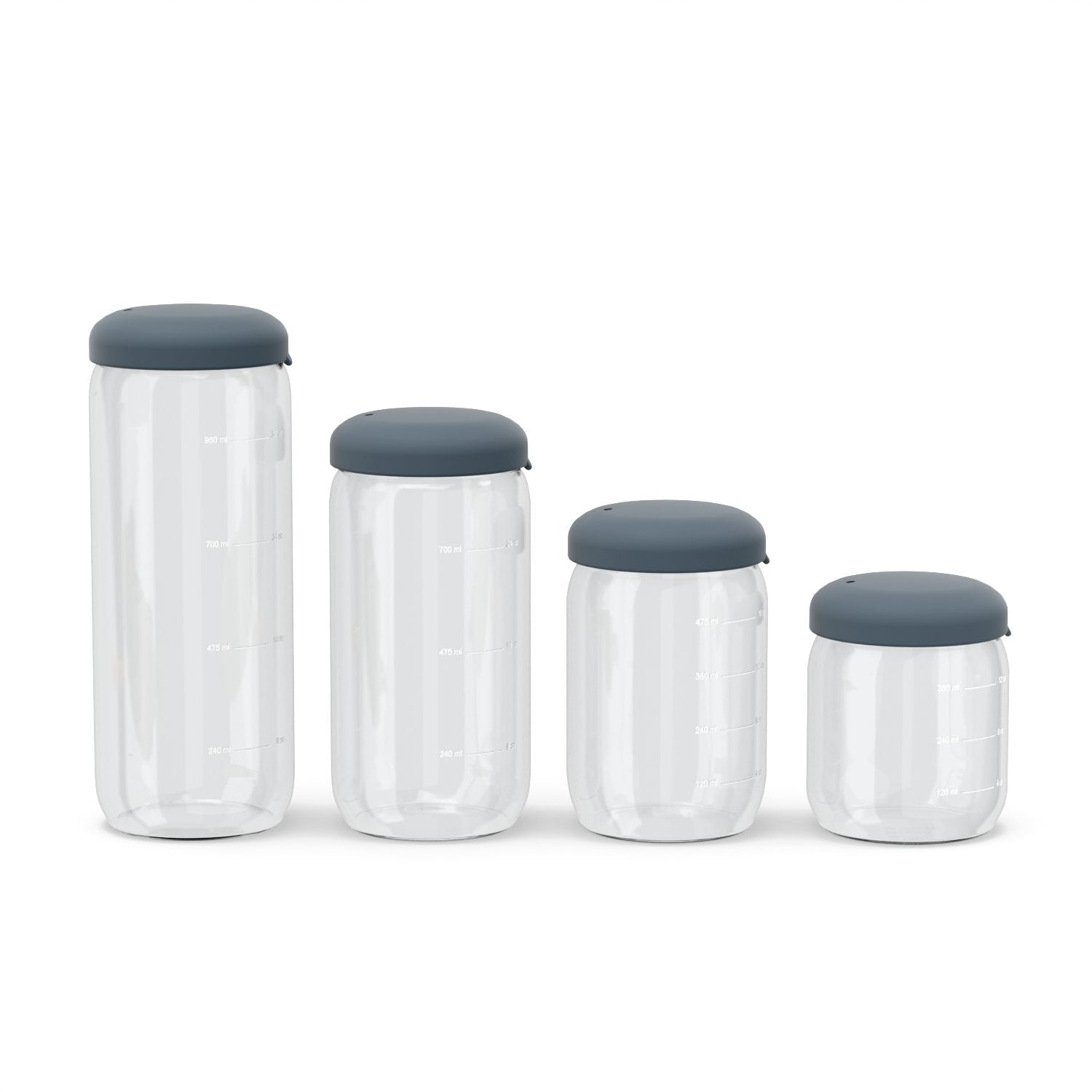 Food Storage Jar in Borosilicate Glass 25 oz - Storm